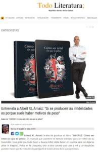 Albert XL Arnaiz Entrevista Infidelidad Todo Literatura